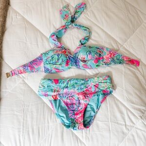 Lilly Pulitzer Lagoon Print Bikini Set